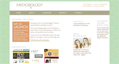 Desktop Screenshot of mediarology.com